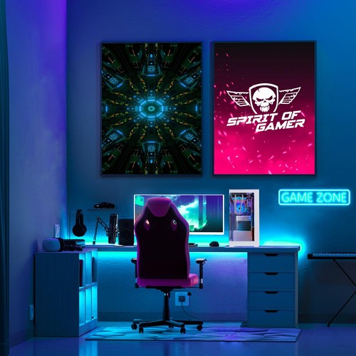 - Spark Artic PC Gaming Gehäuse Aquarium RGB ATX/MATX/MITX Kompatibel inkl 6X... - Afbeelding 8 van 9