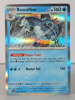 Baxcalibur - Paldea Evolved - 060/193 - singles - Pokemon TCG - holo