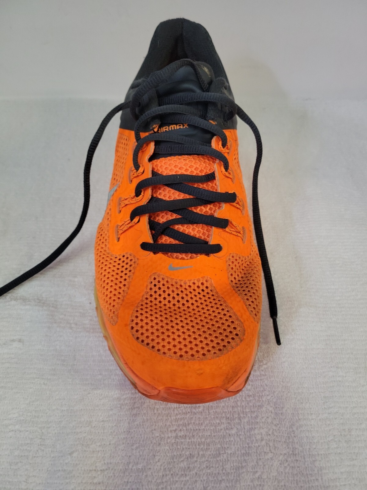 Size 10.5 Nike Mens Air Max 2013 554886800 Orange Running Shoes