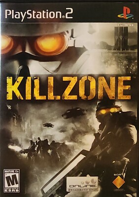Killzone (Sony PlayStation 2, 2004) Game, Case & Manual 