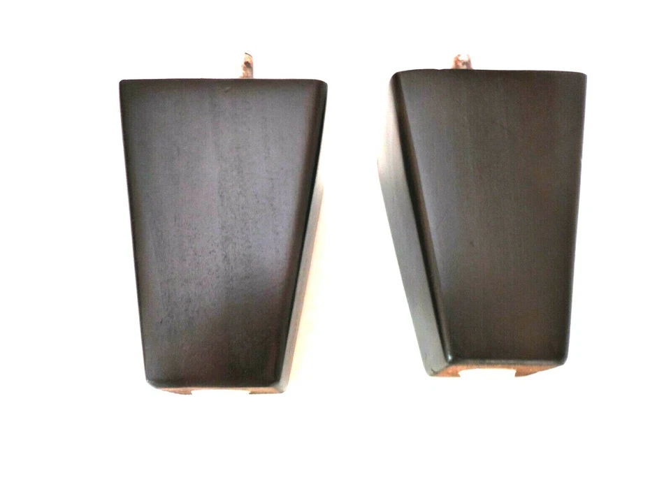 4" Dark Cherry Solid Wood Pyramid Leg (DC45) SECONDS Sofa Chair Loveseat 4 Legs  - Image 2 of 3