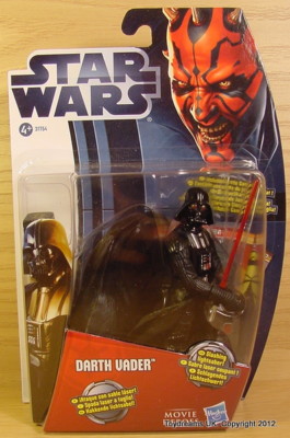Star Wars Clone Wars Darth Vader Sith Lord Figur Slashing Lichtschwert MH06 MOC!
