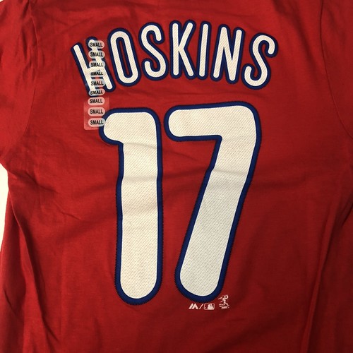 NWT Mens Majestic Hoskins Philadelphia Phillies Tee Size Small S - Picture 4 of 8