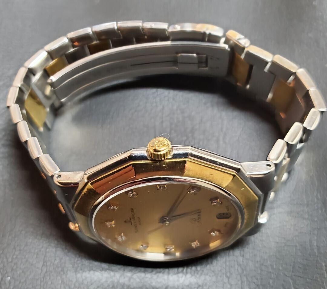 Baume & Mercier Riviera 5131.038 11P Diamond Gold Quartz Baume & Mercier Riviera 5131.038 11P Diamond Gold Quartz