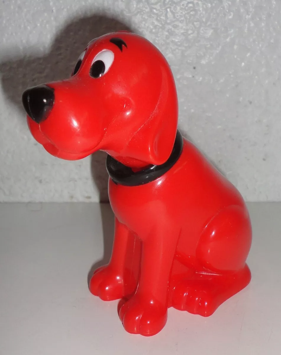 Clifford The Big Red Dog Plastic Bobble Head Scholastic Entertainment 4  Tall