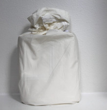New RH Restoration Hardware Italian Hotel Natural Satin Stitch Duvet Cover King