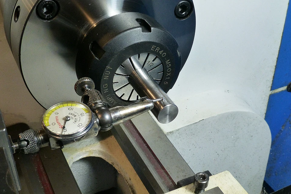 HIGH PRECISION ADJUSTABLE ER-40 ER COLLET CHUCK, D1-4 MOUNT FOR METAL LATHE  - Image 2 of 3