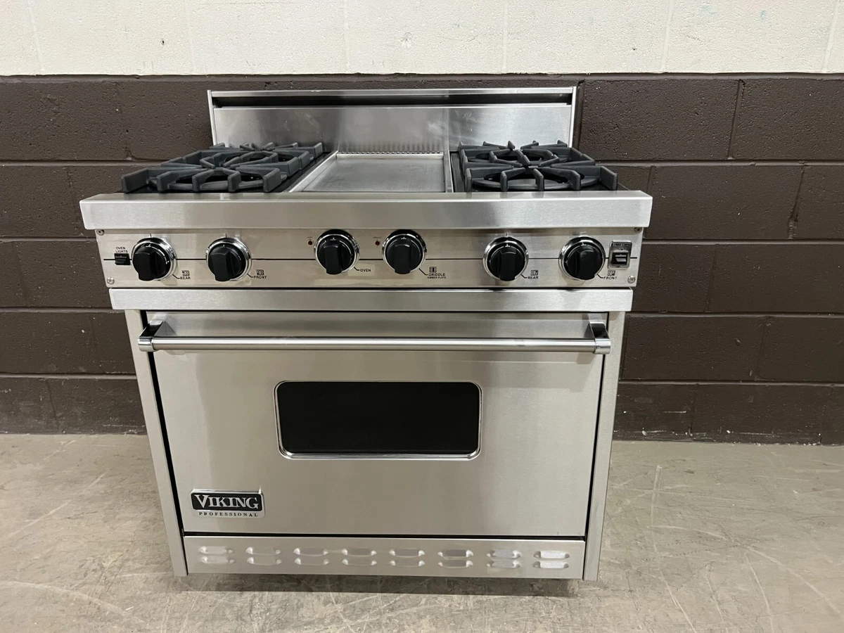 How to Clean a Viking Range Oven, Burners, and Griddle