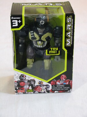 NEW Hap-P-Kid Cybotronix MARS (Motorized Attack Robo Squad) Walking Robot r