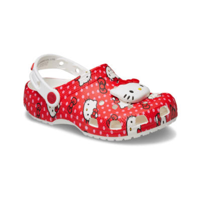 NEW CROCS KIDS Hello Kitty Classic Clogs 210576-90H RED | eBay