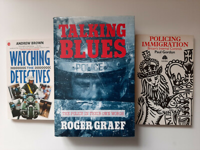 Talking Blues - Roger Graef 1989 and 2 other Law & Order 1980's [Books] GC