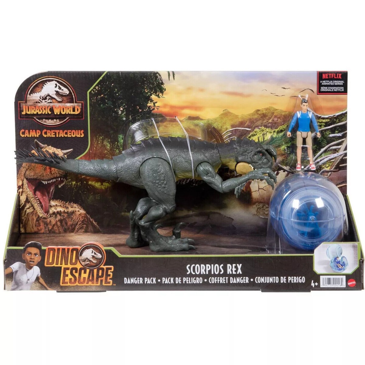 コンプREX② Jurassic World Camp Cretaceous Scorpois Rex Kenji Dino Escape