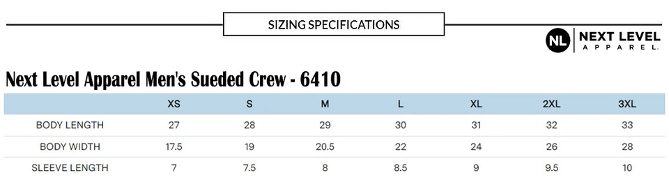 Next Level Unisex Gamuza Cuello Redondo Ajuste Premium Camiseta Manga Corta 6410 Foto 2 de 2
