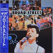 Paul McCartney BROAD STREET Laserdisc JAPAN LD w/OBI PILF-1385