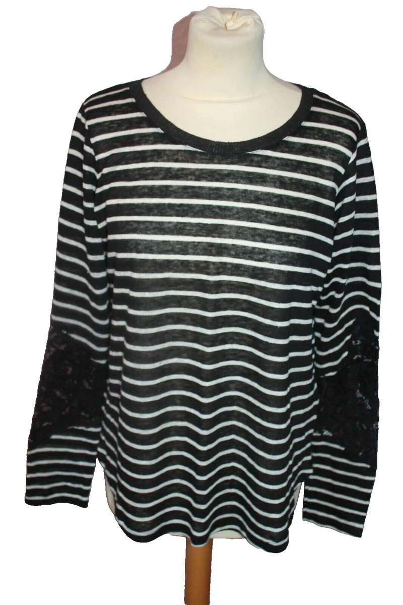 Tee-shirt marin en coton garçon manches longues et patchs coudes HAKIM