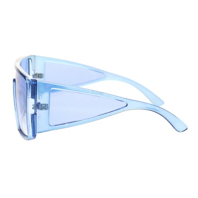 Square Boxy Sunglasses Oversized Shield Style Modern Shades  display picture 1