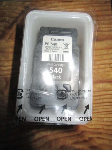 Druckerpatrone Canon PG 540 black schwarz - leer