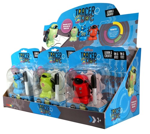 Tracerbot - verde. Mini robot inductivo que sigue la línea negra que dibujas - Imagen 8 de 11