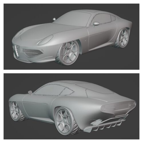 3d Printed 1/87 H0 Scale Cars (A) many models to choose from - Foto 49 di 109