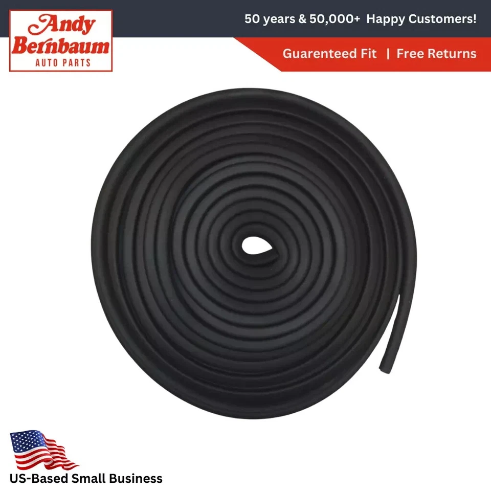 For 1957-1959 Chrysler DeSoto Dodge Plymouth Rear Trunk Weatherstrip Rubber - Image 4 of 4