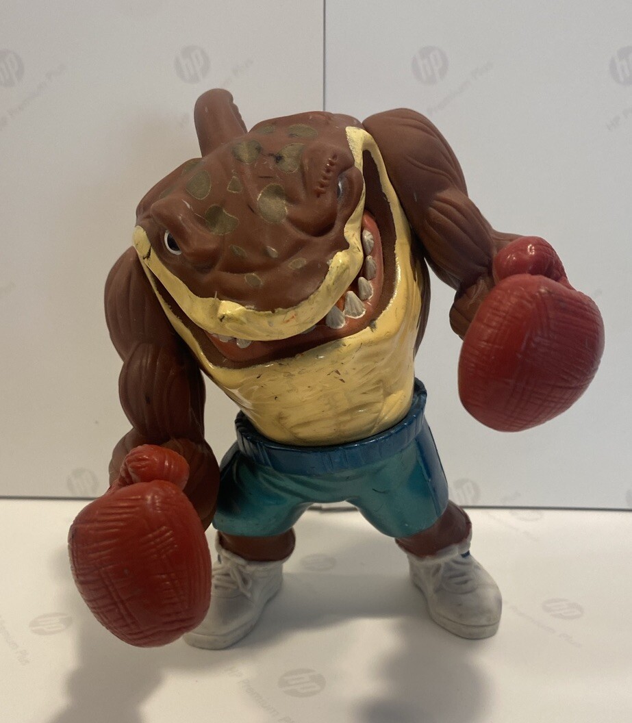 【新品未開封】 Street Sharks BIG SLAMMU Street Sharks Big Slammu Action Figure Toy, Half-Shark 90s