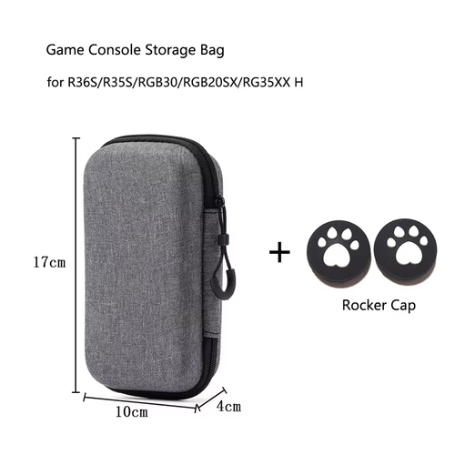 Portable Storage Bag for R36S R35S RGB30 RGB20SX RG353M RG35XX Handheld Console - Picture 12 of 12