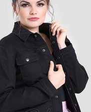 Hell Bunny Black Indiana Jacket