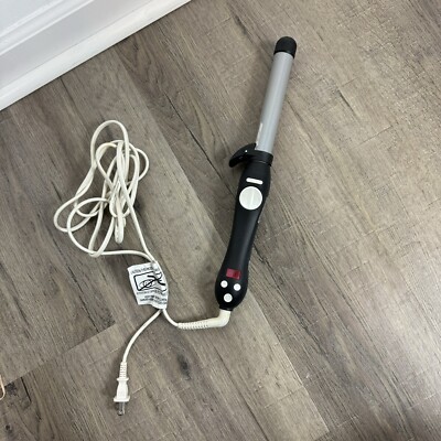 Beachwaver S1 Ceramic Dual Rotating Curling Iron Black & Silver Model BW1136S1