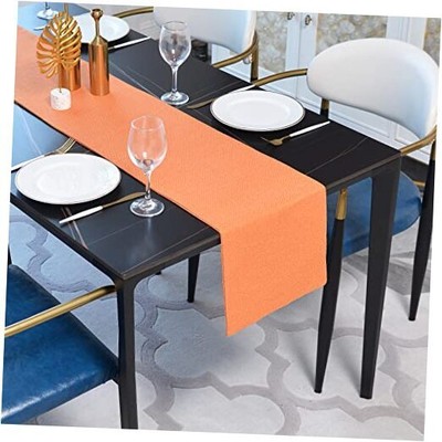 Dinning Table Runner Cloth 12 x 120 Inches Table Runner 12'' x 120'' Orange