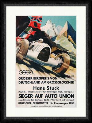 Hans Stuck Deutscher Straßenmeister Sieger Auto Union Faks_Plakatwelt 072