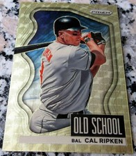 CAL RIPKEN JR 2022 Prizm GOLD 1 of 1 SP SSP 1/1 Orioles Iron Man WS Ring🔥🔥$$