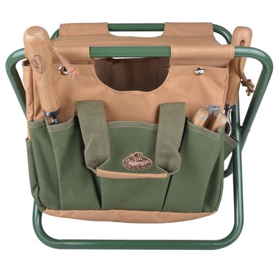 Esschert Design Gartengerätetasche und Hocker GT01