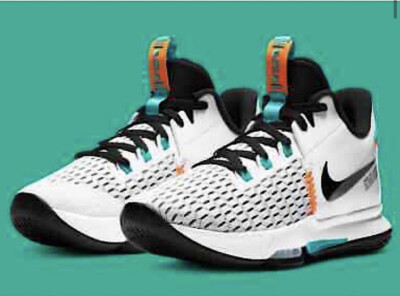 lebron witness 5 white clear jade