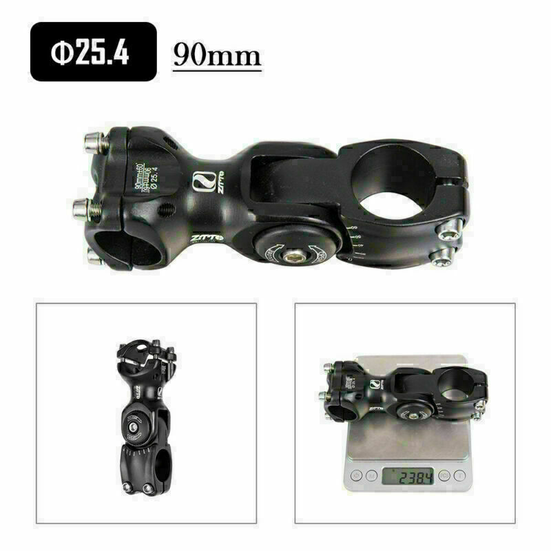 ZTTO Adjustable MTB Road Bike Bicycle Handlebar Stem 60° 31.8* 90mm/110mm/130mm Stems