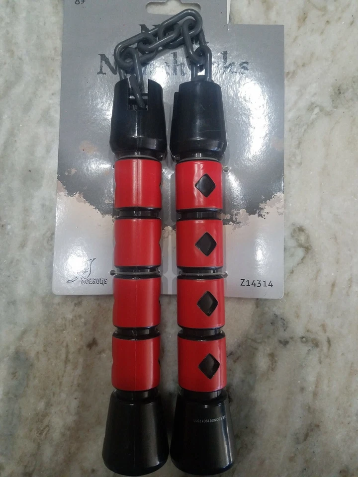 Ninja Nunchucks Halloween Plastic - Image 3 of 4