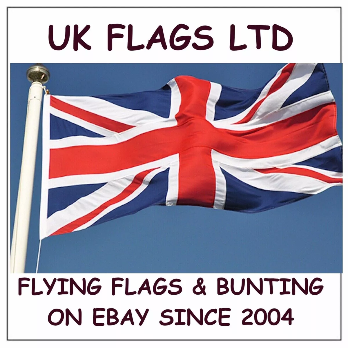 3FT x 2FT D-Day Ve Day Remembrance Day Great Britain Union Jack Flag Fast  Post