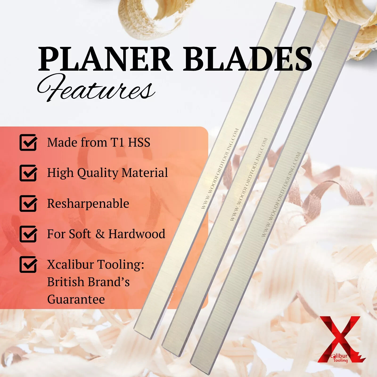 20 Inch Planer Blades Knives Replacement for Delta 22-450 22-451 DC-580 22-452