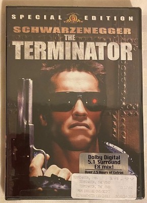 The Terminator DVD 1984 Special Edition Arnold Schwarzenegger James Cameron New