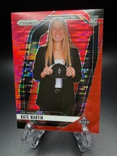 2024 Panini Prizm WNBA #148 Kate Martin Red Pulsar Prizms /299 (RC)