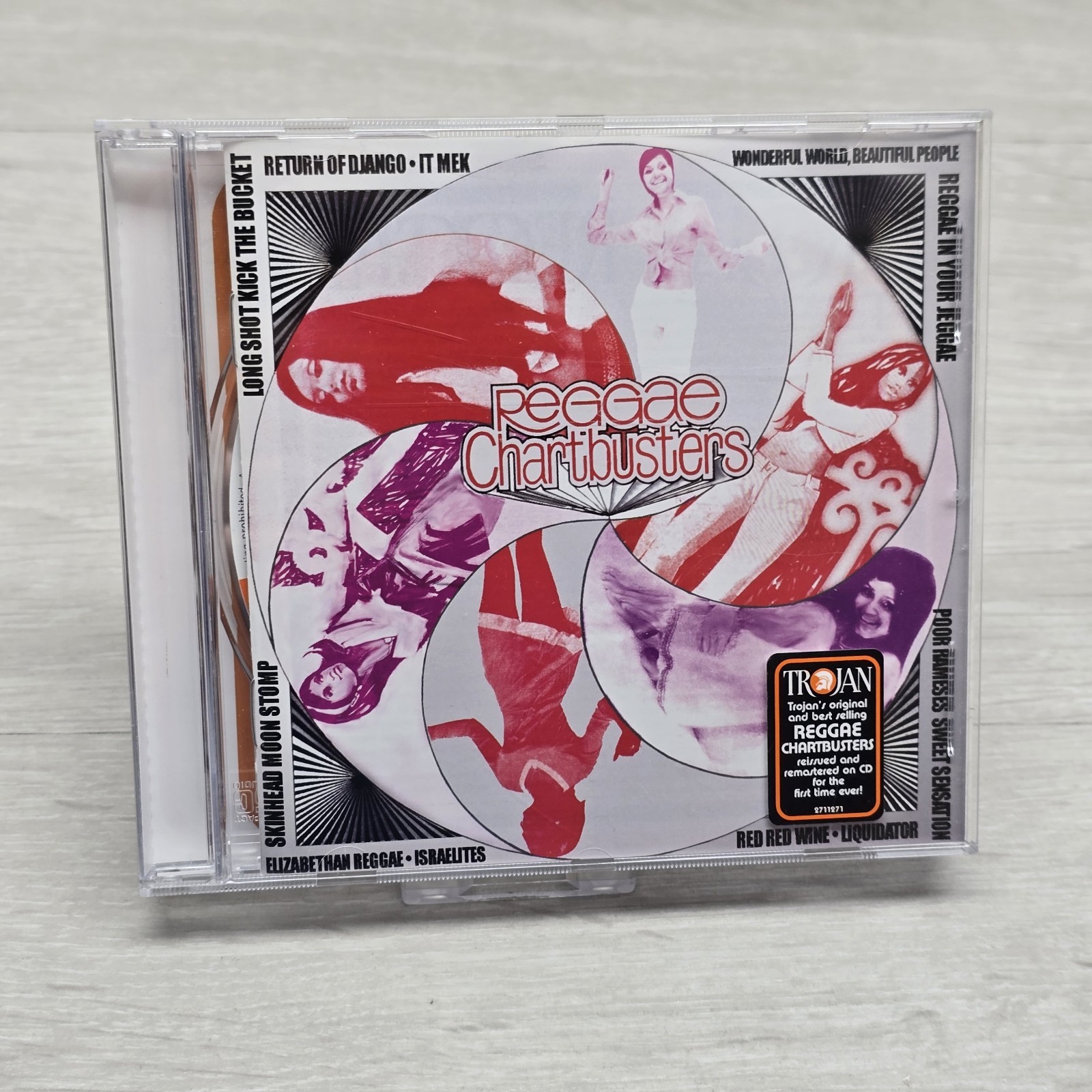 Reggae Chartbusters - Volume One 1 CD Box Set 2009 Trojan 20 Tracks Very Good