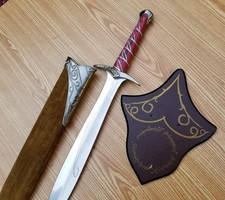 Sting sword Lord of The Rings Movie Replica With Scabbard & plaque Gift for Him