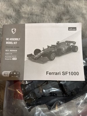 RASTAR RC Car Kits to Build, 1/18 Ferrari FXX-K EVO Supercar Assembly Building Kit with Remote Controller, 92PCs, STEM Kits for Kids and Adult, Ages 8+ in Dubai - UAE | Cars