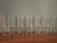 6x Superfest DDR Biergläser 0,25 L,East German Strong Glas GDR Schwepnitz