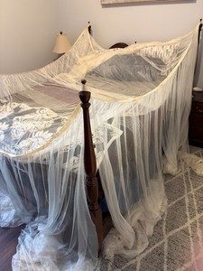 Mombasa Majesty Canopy Bed Indoor Outdoor Netting Up to King Size