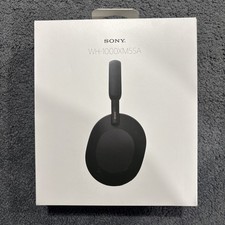 Sony WH-1000XM5SA Wireless Noise Canceling Bluetooth Headphones Black Open Box