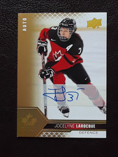 2022 Upper Deck Team Canada Women Jocelyne Larocque Autograph #67