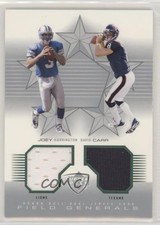 2002 Upper Deck Honor Roll Field Generals Jerseys David Carr Joey Harrington 0e4