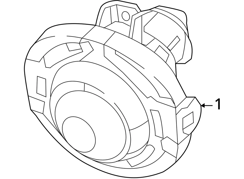 Luz de estacionamiento/esquina parachoques antiniebla montado para 13-23 Challenger 1912461 Foto 4 de 4