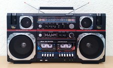 GHETTOBLASTER  PALLADIUM 879-584 NA  HiFi  STEREO RADIO DOPPELKASSETTEN RECORDER