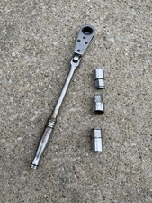 Snap-on Tools Pass Through Flex Head Ratchet Alignment Tool Wa28fl W 3 Sockets